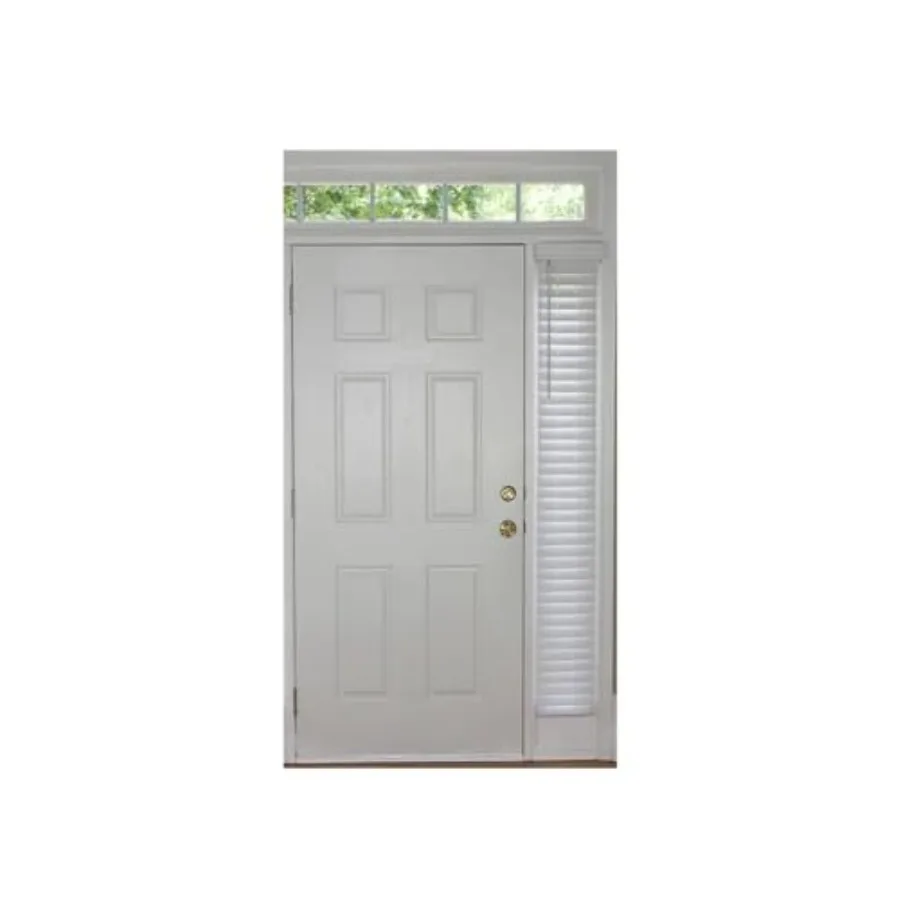 Trim at Home 2-in Cordless White Faux Wood Room Darkening Plantation Blinds Common: 9-in; Actual: 8.5-in x 72-in
Trim at Home 2-in Cordless White Faux Wood Room Darkening Plantation Blinds Common: 9-in; Actual: 8.5-in x 72-in