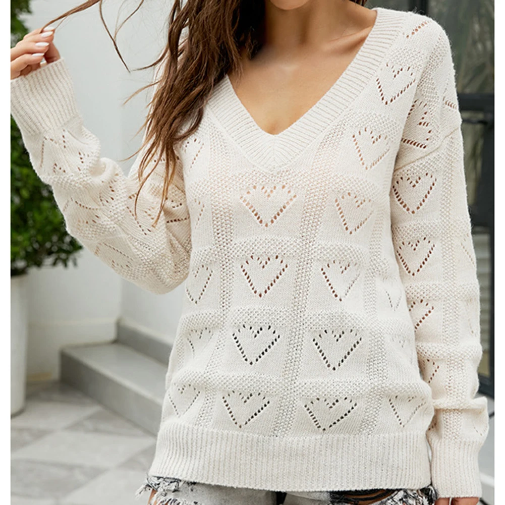 Casual Womens Sweater Hollow Crochet Sweater Casual Outfits Comfortable Fit Cute Fashion Daily Wear Option Party Appropriate
Casual Womens Sweater Hollow Crochet Sweater Casual Outfits Comfortable Fit Cute Fashion Daily Wear Option Party Appropriate
