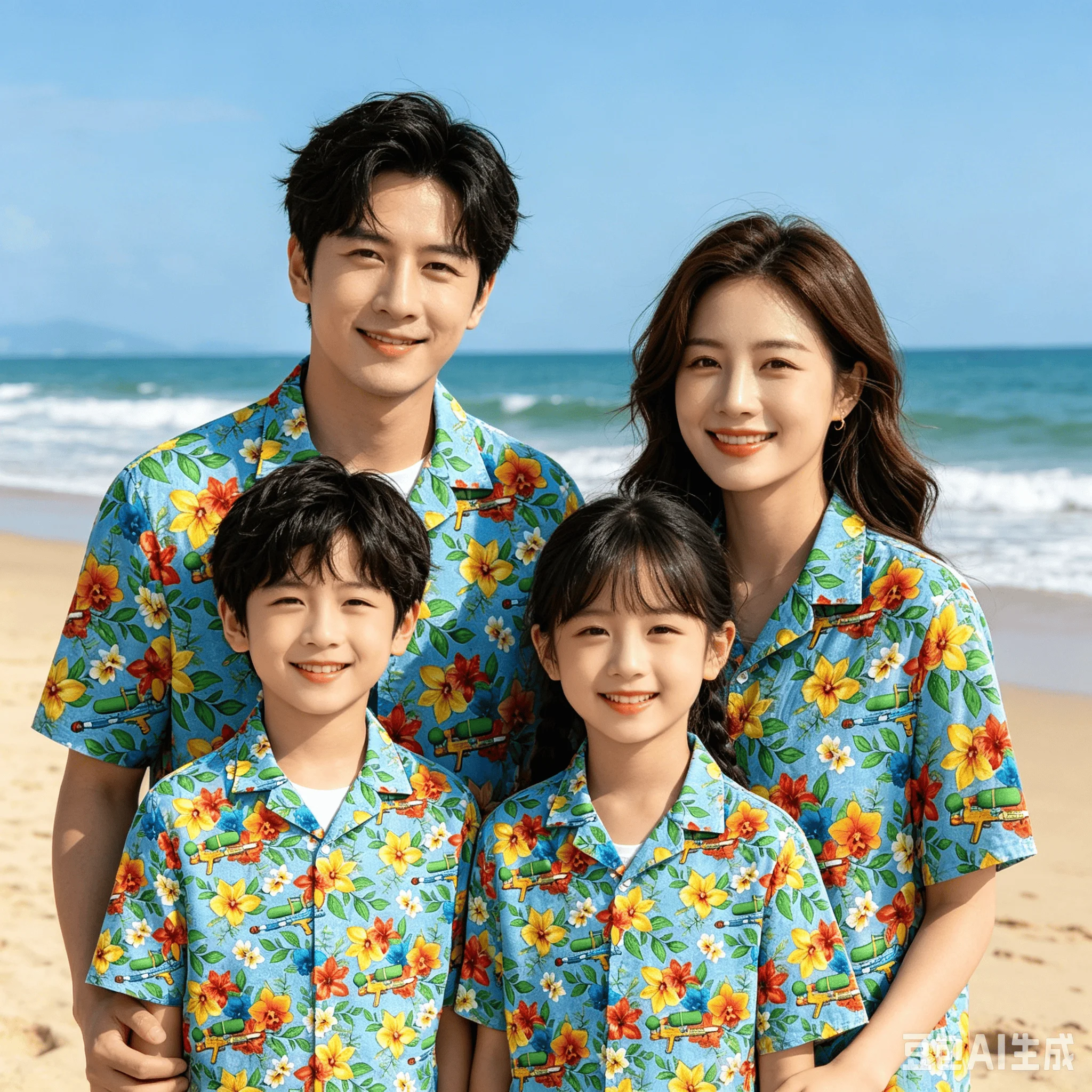 Men Printed Beach Vacation Parent-child Short Sleeved Shirt Cute Hawaiian Shirt Clothing Retro Family Shirt Summer Loose Trendy
Men Printed Beach Vacation Parent-child Short Sleeved Shirt Cute Hawaiian Shirt Clothing Retro Family Shirt Summer Loose Trendy