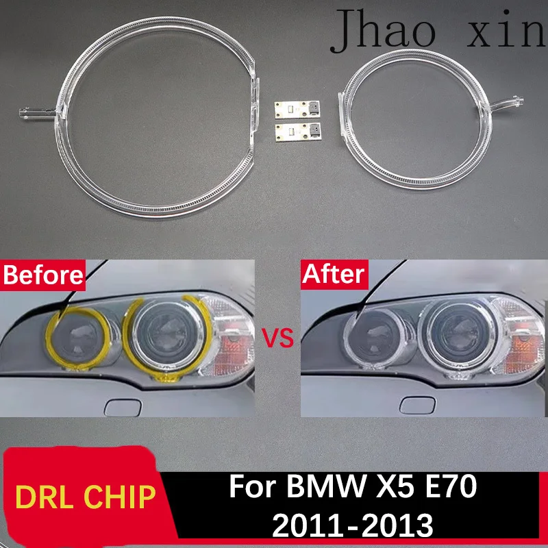 Ballast Lamp Module Car Daytime Lights DRL CHIP Light Guide Strip for BMW X5 E70 White Lights 2011-2013 Circuit Board Angel Eyes
Ballast Lamp Module Car Daytime Lights DRL CHIP Light Guide Strip for BMW X5 E70 White Lights 2011-2013 Circuit Board Angel Eyes