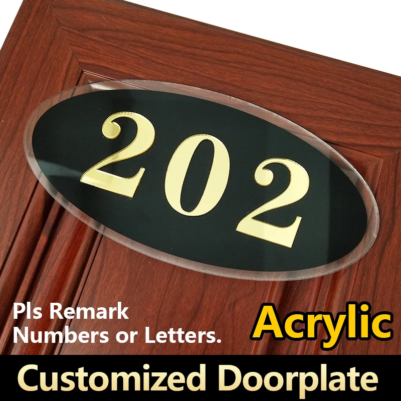Acrylic doorplate, customized number plate, room number, household entry doorplate, digital sticker, self-adhesive
Acrylic doorplate, customized number plate, room number, household entry doorplate, digital sticker, self-adhesive