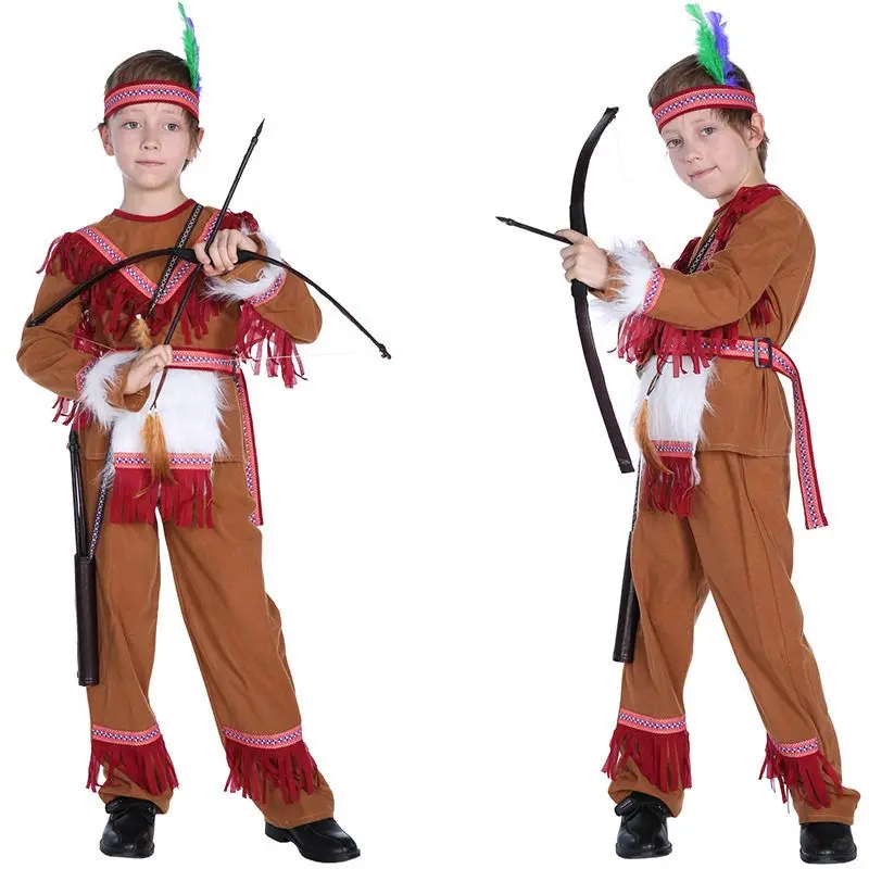 loween Indian Prince Costume Children's Performance Clothes Suit Masquerade Ball Boys' Outfits Traditional Ethnic Wear
loween Indian Prince Costume Children's Performance Clothes Suit Masquerade Ball Boys' Outfits Traditional Ethnic Wear