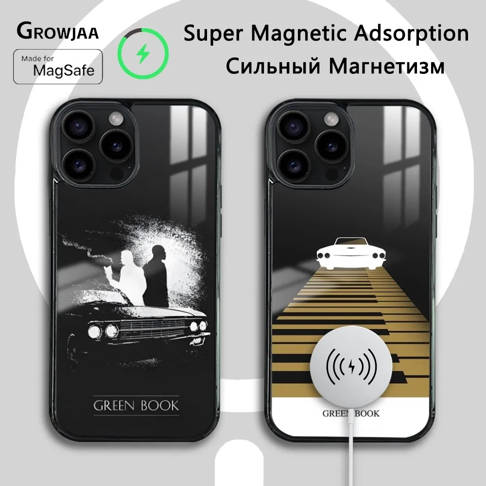 Moive G-Green B-Book Phone Case For iPhone 16 15 14 13 12 11 Pro Max Plus Mini Magsafe Mirror Wireless Magnetic Cover
Moive G-Green B-Book Phone Case For iPhone 16 15 14 13 12 11 Pro Max Plus Mini Magsafe Mirror Wireless Magnetic Cover