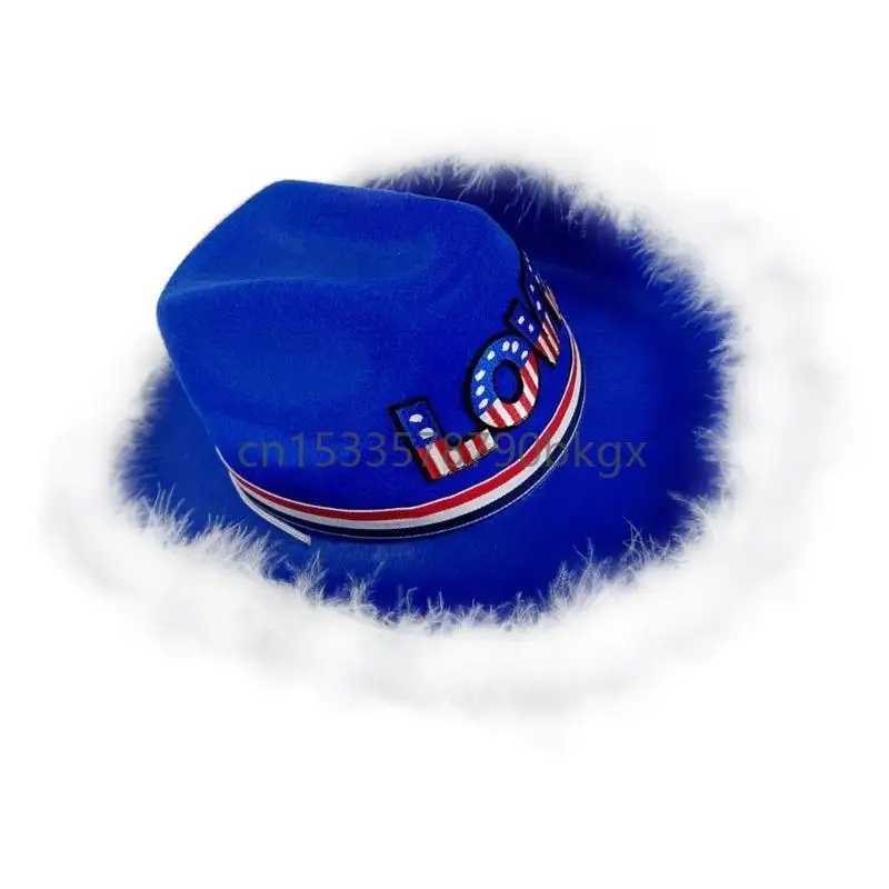 LOVE Cowboy Hats Modern Trend Pork Pie Hat for Women Men Holiday Photo Props J78E
LOVE Cowboy Hats Modern Trend Pork Pie Hat for Women Men Holiday Photo Props J78E