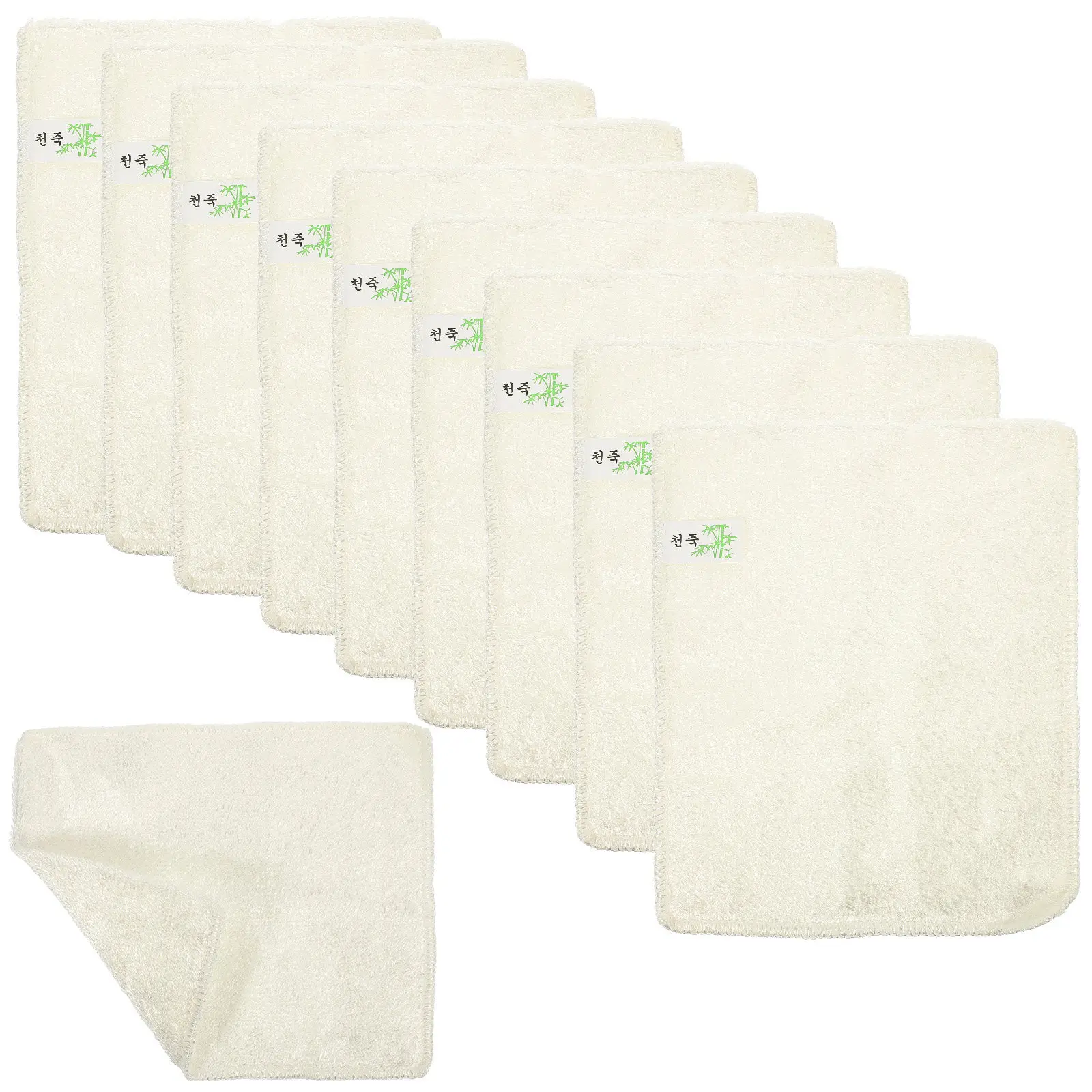 10Pcs Bamboo Fabric Towels Supple Kitchen Dish Rags Water Absorbent Durable Versatile Bamboo Fabric Towels Kitchen
10Pcs Bamboo Fabric Towels Supple Kitchen Dish Rags Water Absorbent Durable Versatile Bamboo Fabric Towels Kitchen