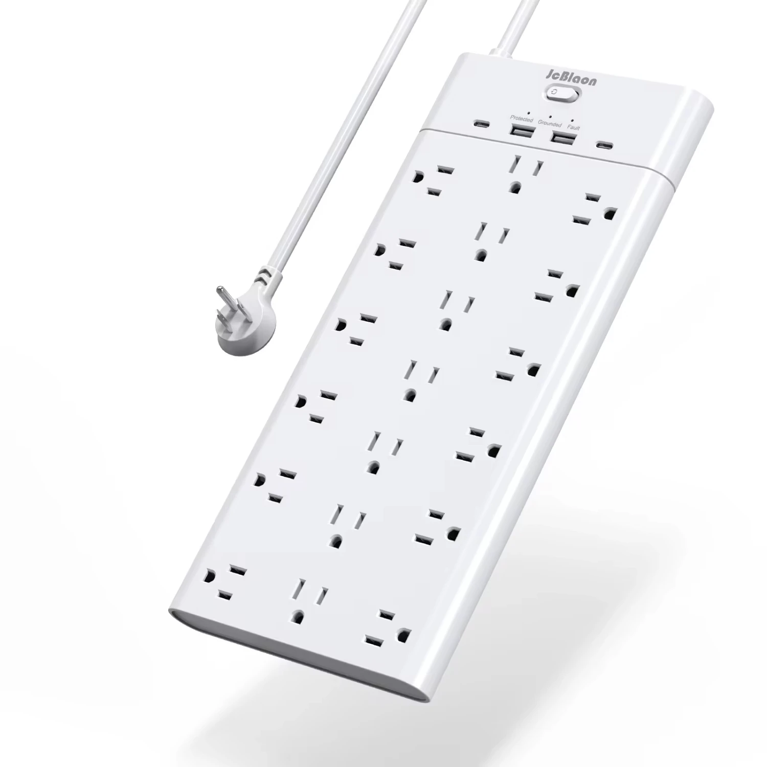 Power Strip Plug 19 AC Outlets Electrical Socket 4 USB Ports 2 Type-C 5ft Extension Cable Multiprise Network Filter 1875W
Power Strip Plug 19 AC Outlets Electrical Socket 4 USB Ports 2 Type-C 5ft Extension Cable Multiprise Network Filter 1875W