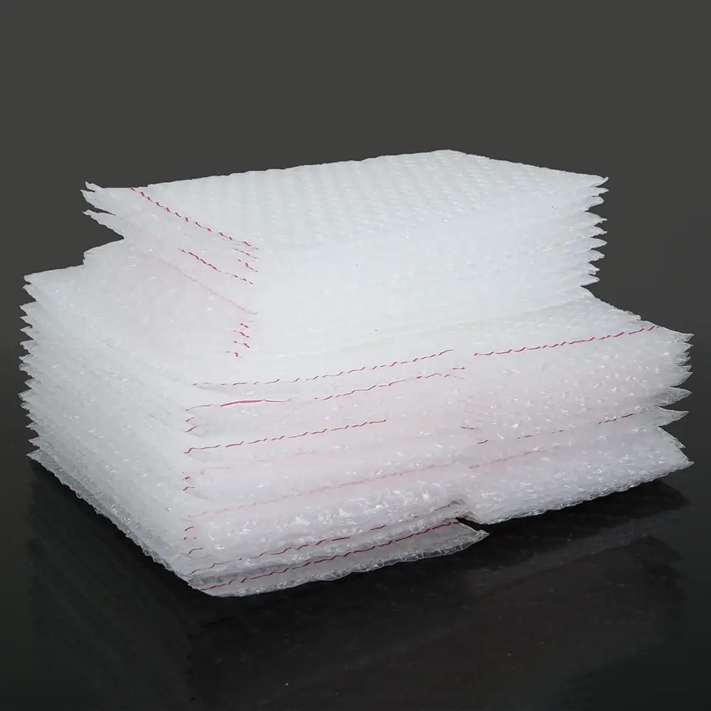 100PCS Clear Self-Seal Bubble Pouches, 5x7 Inches, Plastic Bubble Bags for Packing, Shipping, Storage
100PCS Clear Self-Seal Bubble Pouches, 5x7 Inches, Plastic Bubble Bags for Packing, Shipping, Storage