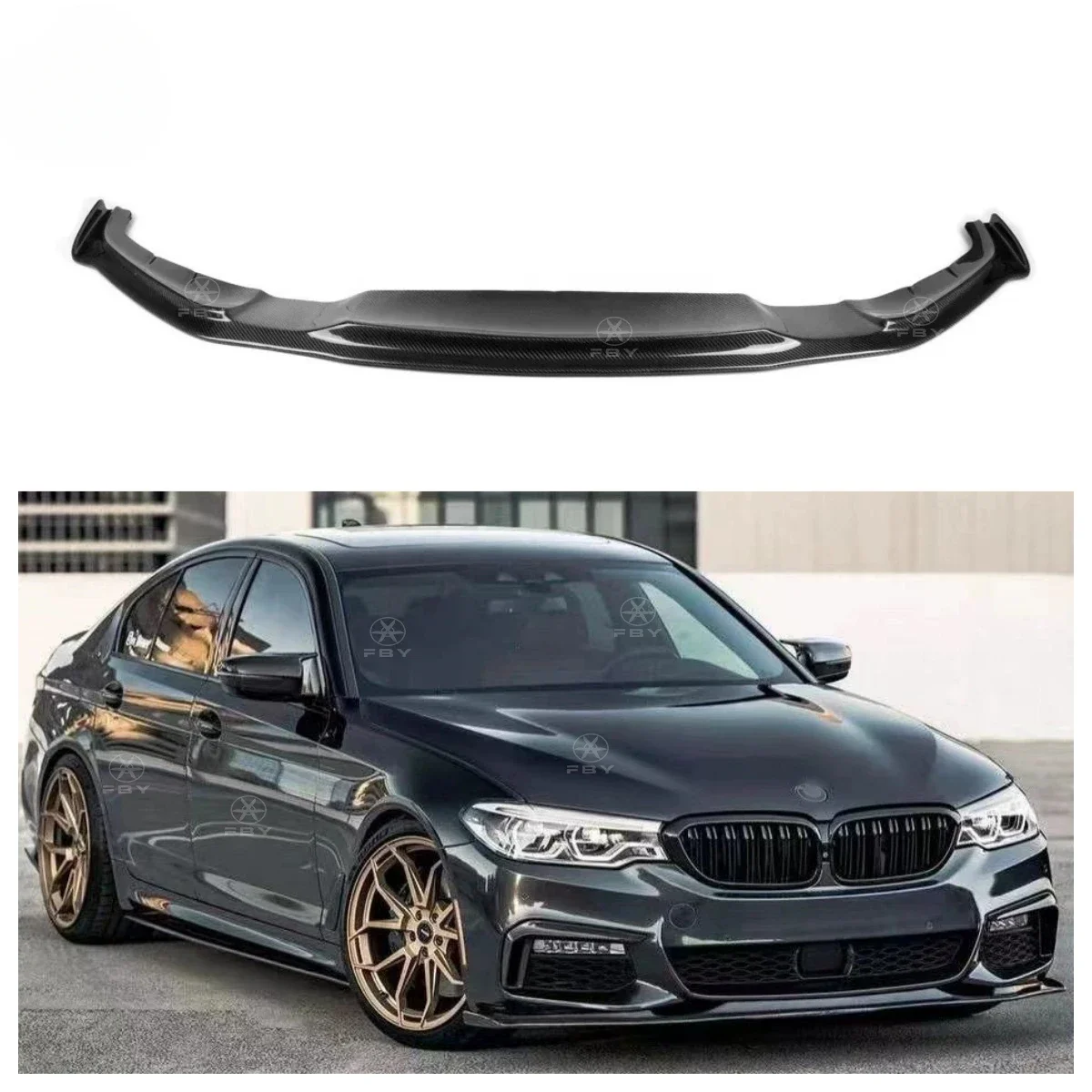 High Quality HM Style Carbon Fiber Front Bumper Lip For 5 Series G30 G38 2017-2020 Carbon Fiber Front Lip
High Quality HM Style Carbon Fiber Front Bumper Lip For 5 Series G30 G38 2017-2020 Carbon Fiber Front Lip
