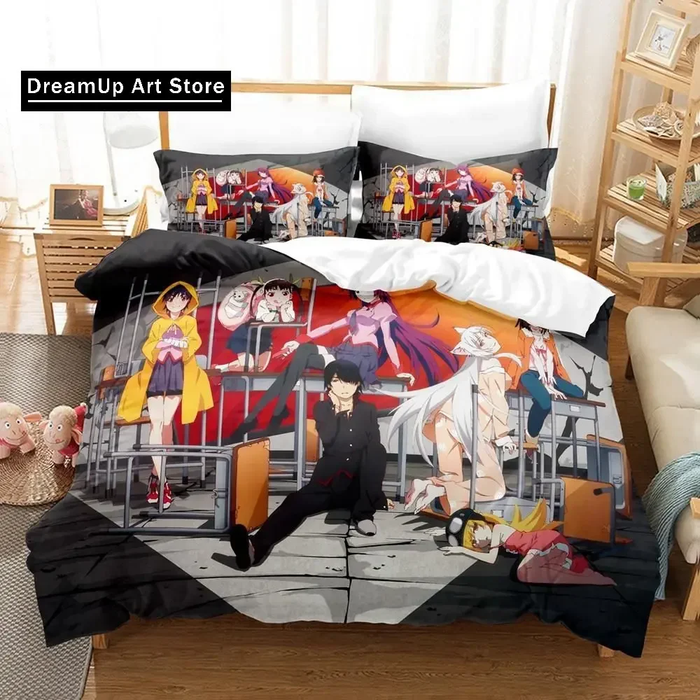 Модный комплект постельного белья с 3D принтом аниме Monogatari Series Single Twin Full Queen King Size, комплект постельного белья для взрослых и детей, комплекты пододеяльников для спальни
Модный комплект постельного белья с 3D принтом аниме Monogatari Series Single Twin Full Queen King Size, комплект постельного белья для взрослых и детей, комплекты пододеяльников для спальни