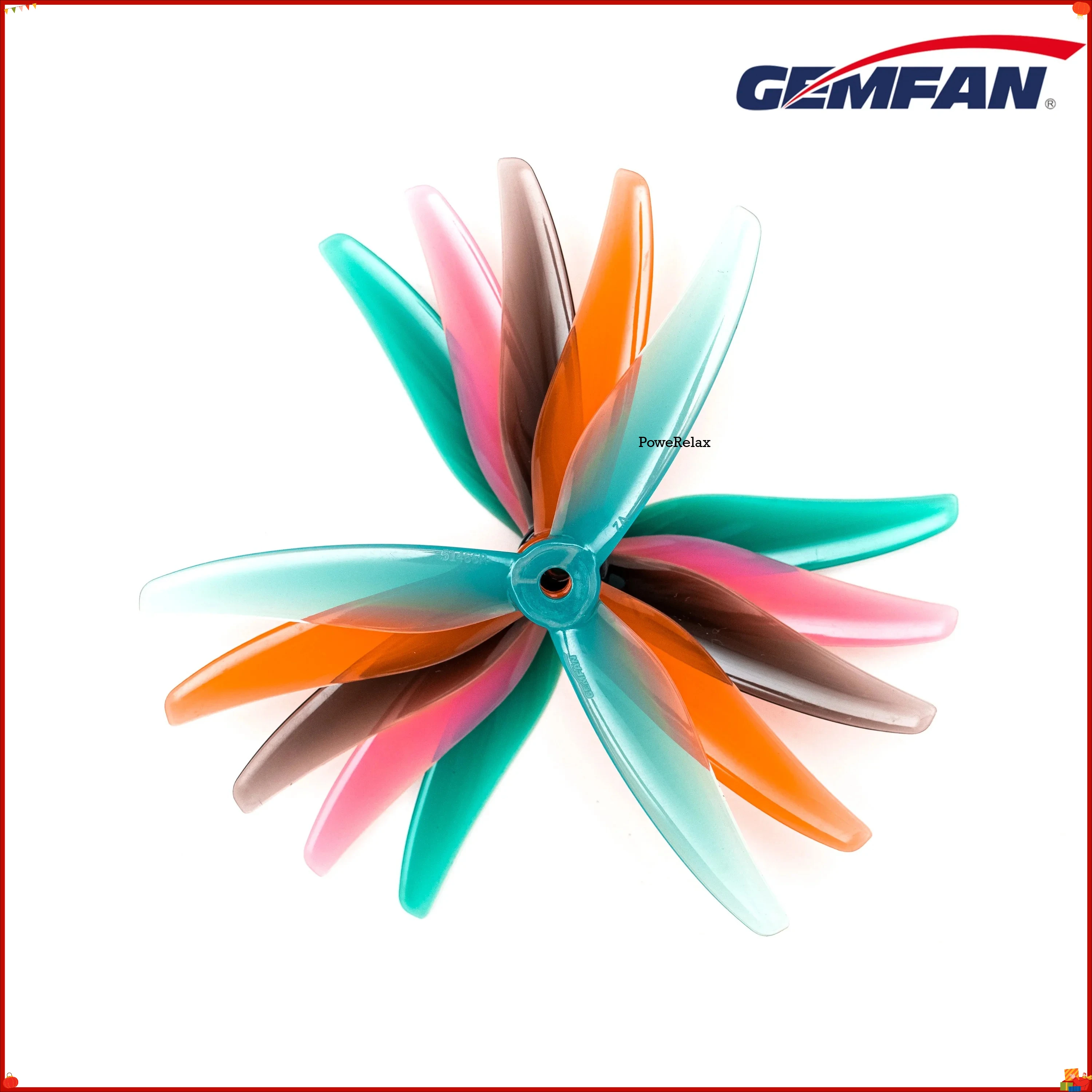 New Gemfan Hurricane 51466 MCK V2 3-Blade PC Propeller for RC FPV Freestyle 5inch Drones DIY Wholesale 50Pairs(50CW+50CCW)
New Gemfan Hurricane 51466 MCK V2 3-Blade PC Propeller for RC FPV Freestyle 5inch Drones DIY Wholesale 50Pairs(50CW+50CCW)