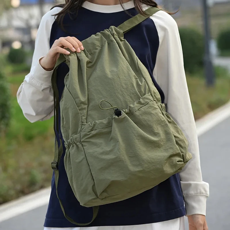 Backpack unisex schoolbag outdoor trend lightweight large capacity waterproof drawstring sports bag polyester home storage bags
Backpack unisex schoolbag outdoor trend lightweight large capacity waterproof drawstring sports bag polyester home storage bags