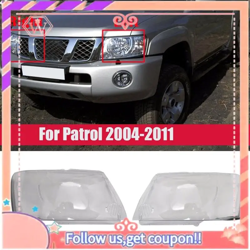 Прочный прозрачный абажур для фар для Nissan Patrol Y61 2004-2011, прозрачный светильник для автомобиля
Прочный прозрачный абажур для фар для Nissan Patrol Y61 2004-2011, прозрачный светильник для автомобиля