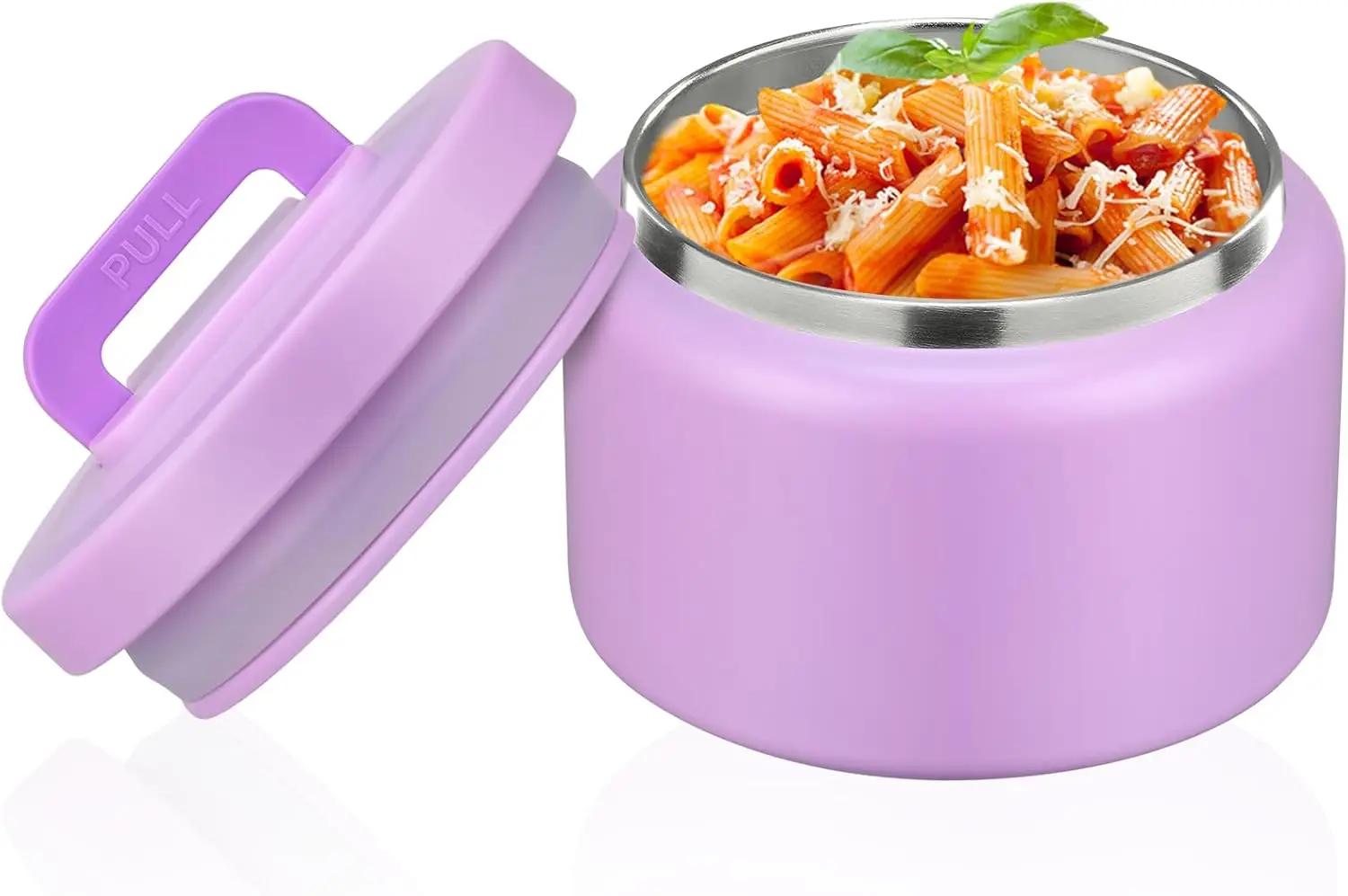 8oz Kids Thermo for Hot Food,Small Lunch Thermo Food Container Stainless Steel,Easy Open Wide Mouth Thermo for Hot Cold Food for Preschool Travel (Pure Purple)
8oz Kids Thermo for Hot Food,Small Lunch Thermo Food Container Stainless Steel,Easy Open Wide Mouth Thermo for Hot Cold Food for Preschool Travel (Pure Purple)