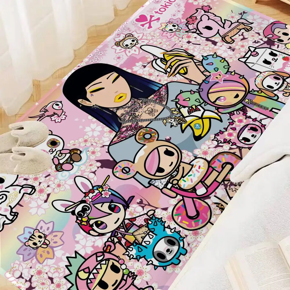 Cartoon T-Tokidoki Room Mats Anti-slip Absorb Water Long Strip Cushion Bedroon Mat Household Carpets
Cartoon T-Tokidoki Room Mats Anti-slip Absorb Water Long Strip Cushion Bedroon Mat Household Carpets