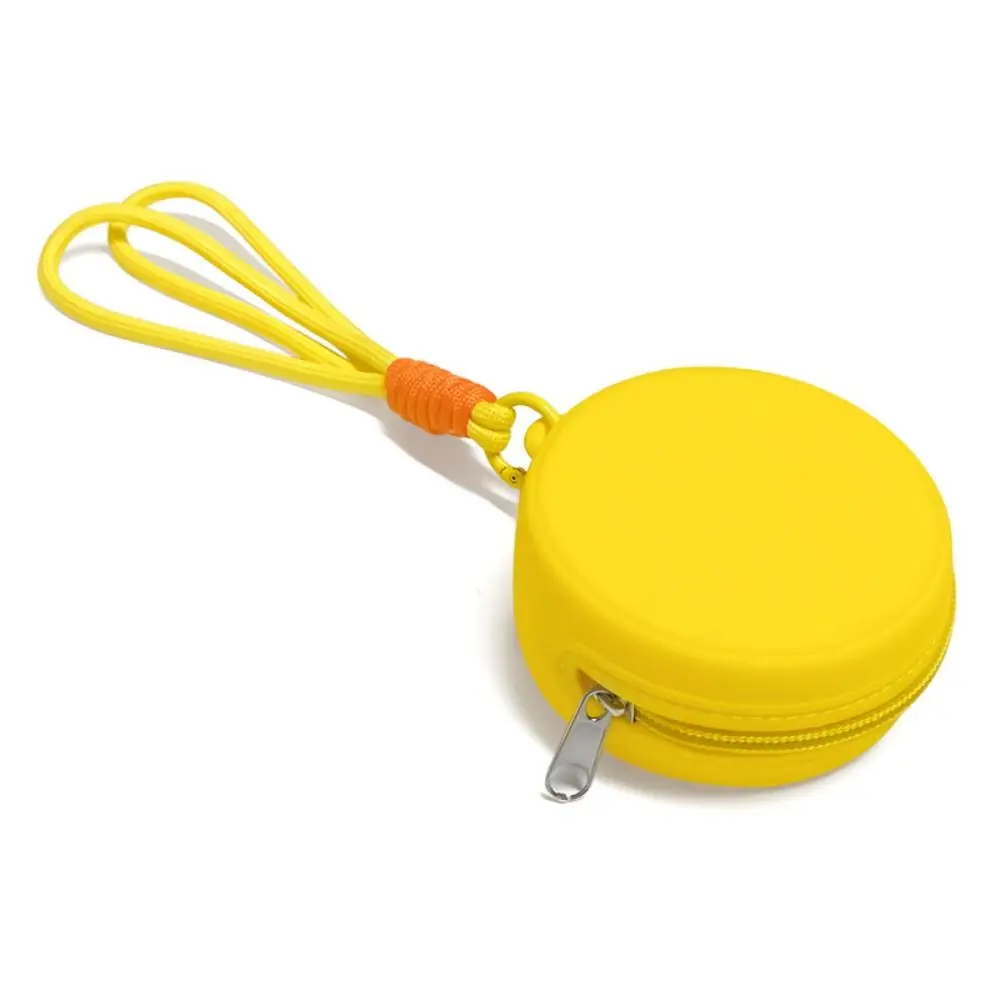 Multifunctional Silicone Earphone Bag Round Zipper Waterproof Coin Purse Portable with Rope Data Cable Storage Bag Women
Multifunctional Silicone Earphone Bag Round Zipper Waterproof Coin Purse Portable with Rope Data Cable Storage Bag Women