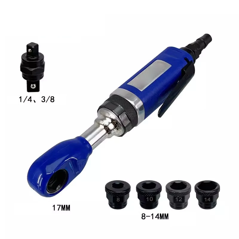 Hollow Pneumatic Ratchet Wrench - Wire Through Socket Design Air Tool for Tight Space Use
Hollow Pneumatic Ratchet Wrench - Wire Through Socket Design Air Tool for Tight Space Use