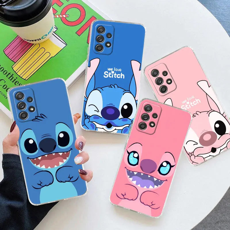 Lilo Stitch Cartoon Anime For Samsung Galaxy A55 Case A54 A52 A53 5G Coque A15 A14 A13 A21S A23 A34 A35 33 A72 Clear Phone Cover
Lilo Stitch Cartoon Anime For Samsung Galaxy A55 Case A54 A52 A53 5G Coque A15 A14 A13 A21S A23 A34 A35 33 A72 Clear Phone Cover