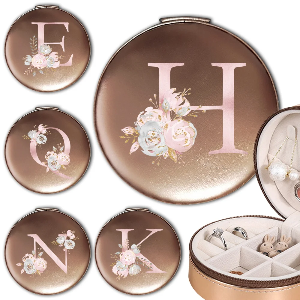 Pu Jewelry Storage Case Portable Jewelry Organizer Women Jewel Box Necklaces Earrings Rings Display Pink Flower Letter Pattern
Pu Jewelry Storage Case Portable Jewelry Organizer Women Jewel Box Necklaces Earrings Rings Display Pink Flower Letter Pattern