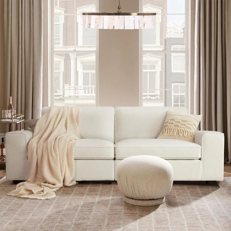 88.58" Modern Sofas for Living Room Plush Chenille Loveseat Sofas & Couches with Square Wide Armrest and Removable Sofa Cushion
88.58" Modern Sofas for Living Room Plush Chenille Loveseat Sofas & Couches with Square Wide Armrest and Removable Sofa Cushion