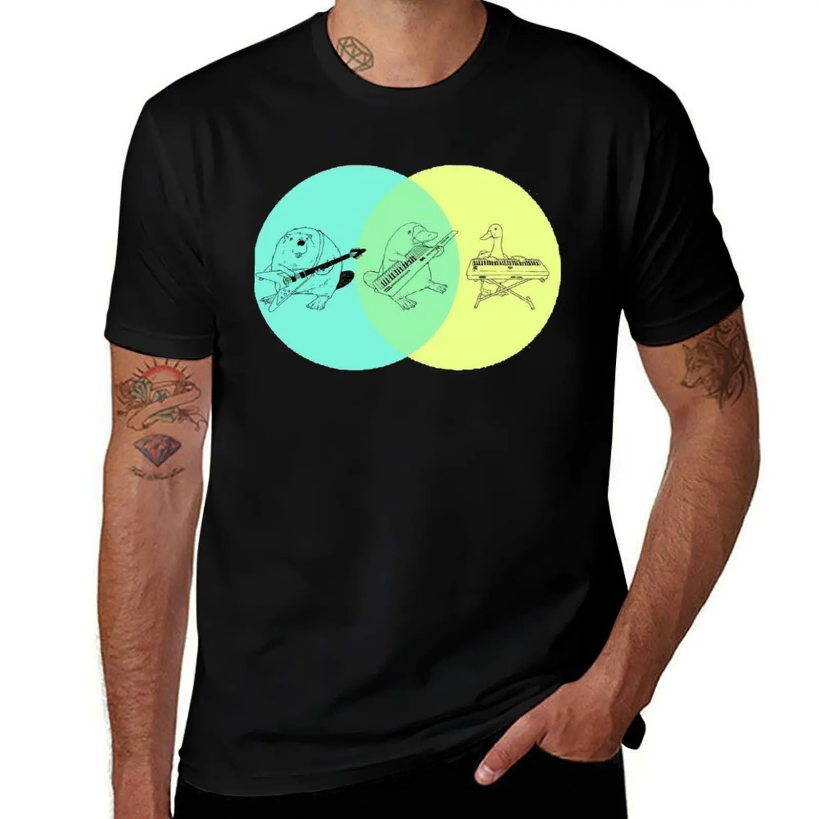 Keytar Platypus Venn Diagram Essential T-Shirt printed t shirts for man black cotton t-shirt plain for man package T-Shirt 
Keytar Platypus Venn Diagram Essential T-Shirt printed t shirts for man black cotton t-shirt plain for man package T-Shirt