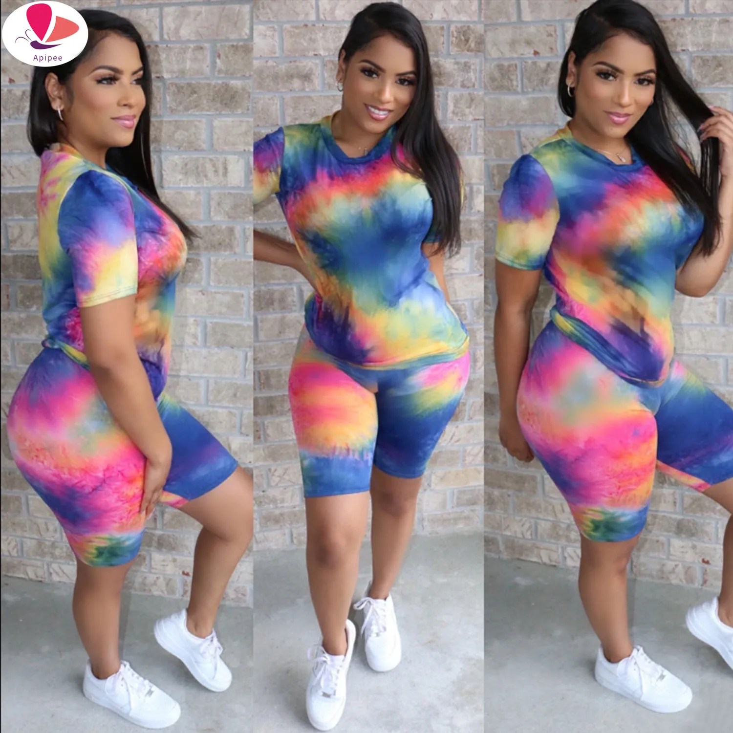 Two Piece Set Women 2 Piece Set Women Outfits Home Clothes 2 Pieces Sets T Shirts Shorts O-neck Print Sexy Wholesale
Two Piece Set Women 2 Piece Set Women Outfits Home Clothes 2 Pieces Sets T Shirts Shorts O-neck Print Sexy Wholesale