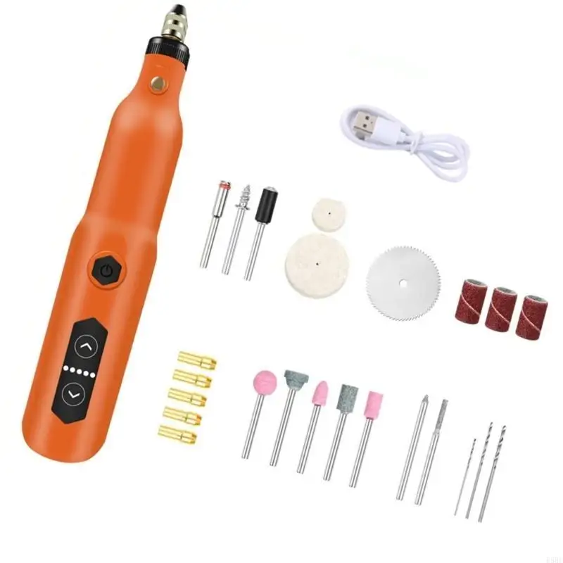 E5BE High Efficiency Rotary Tool 5 Speed Motor for Crafting Polishing Detailed Work
E5BE High Efficiency Rotary Tool 5 Speed Motor for Crafting Polishing Detailed Work