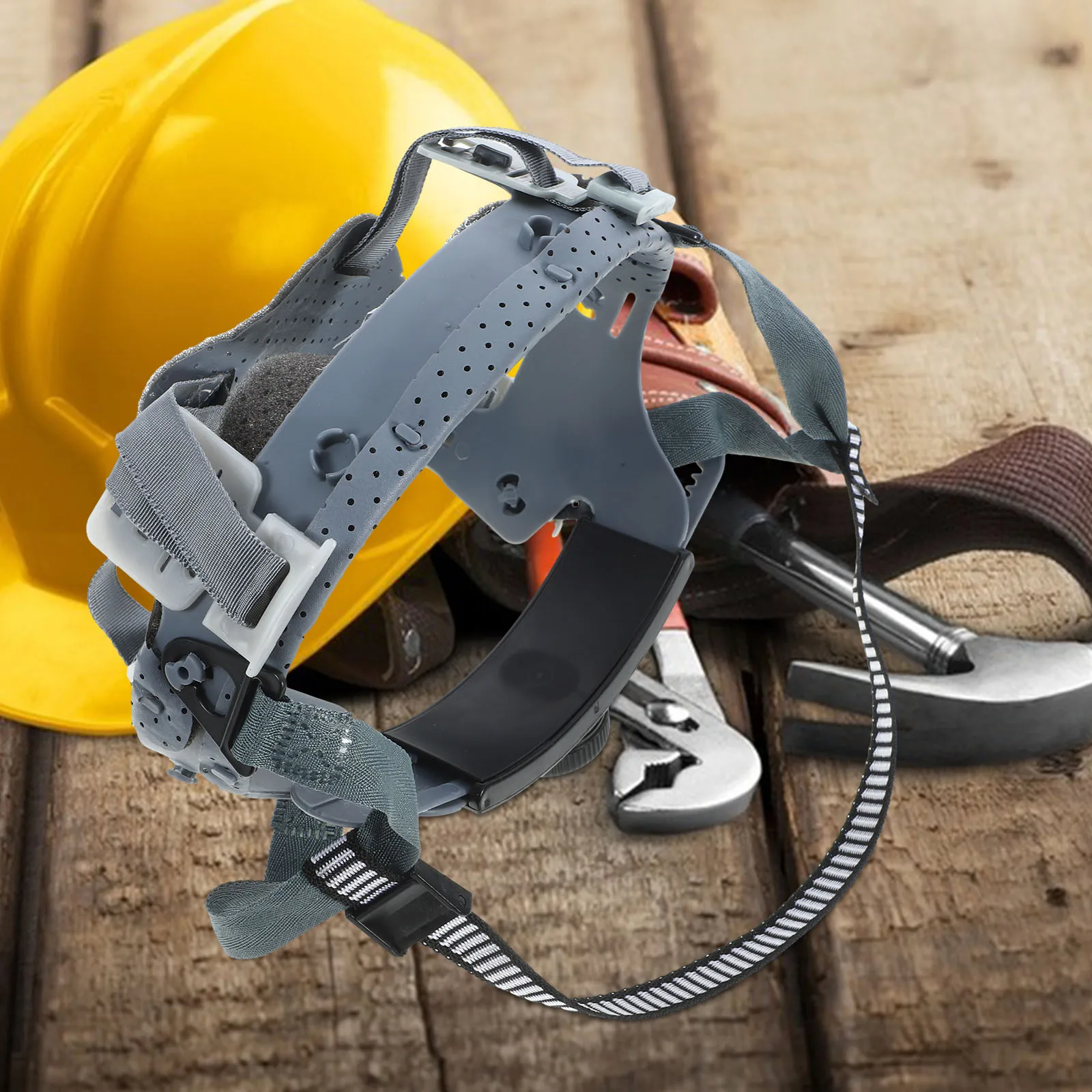Helmet Replacement Suspension Hard Hat Lining Hardhat Suspension Safety Suspension Kit Breathable Helmet Accessory (4 knob)
Helmet Replacement Suspension Hard Hat Lining Hardhat Suspension Safety Suspension Kit Breathable Helmet Accessory (4 knob)
