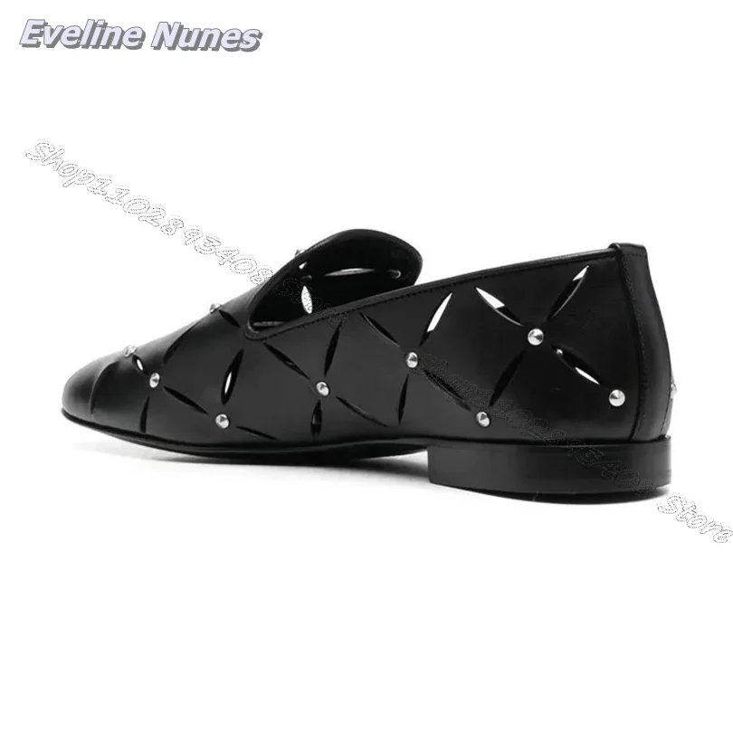 Black Rivet Decor Men Shoes Men's Dress Shoes PU Leather Pumps Design for Men Spring Party Shoes Big Size 46 Zapatillas Mujer
Black Rivet Decor Men Shoes Men's Dress Shoes PU Leather Pumps Design for Men Spring Party Shoes Big Size 46 Zapatillas Mujer