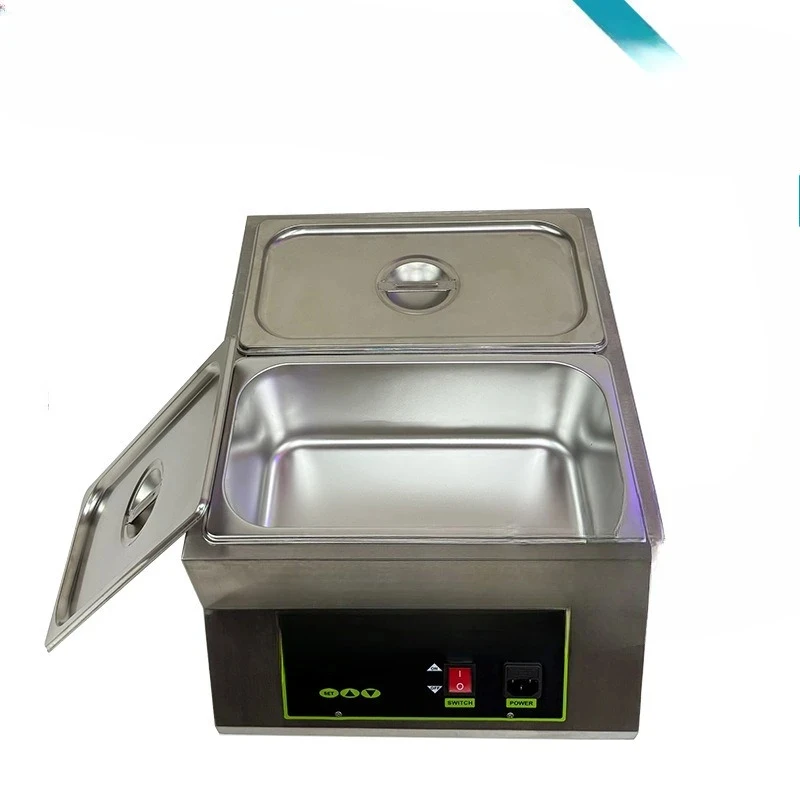 (Sea shipping) 2 grid large capacity electronic temperature control chocolate melting machine
(Sea shipping) 2 grid large capacity electronic temperature control chocolate melting machine