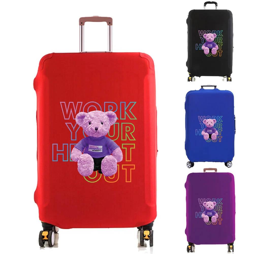 Luggage Cover Suitcase Protector Purple Bear Print Set for 18-32 Inch Trolley Travel Thicken Elasticity Dust Cover Anti-scratch
Luggage Cover Suitcase Protector Purple Bear Print Set for 18-32 Inch Trolley Travel Thicken Elasticity Dust Cover Anti-scratch