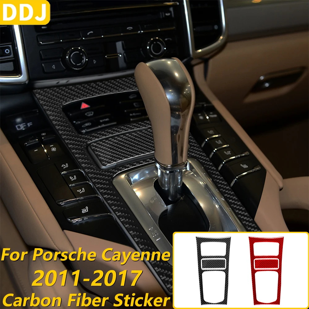 For Porsche Cayenne 958 92A 2011-2017 Carbon Fiber Central Control Gear Shift Storage Box Panel Trim Set Car Accessories Sticker
For Porsche Cayenne 958 92A 2011-2017 Carbon Fiber Central Control Gear Shift Storage Box Panel Trim Set Car Accessories Sticker