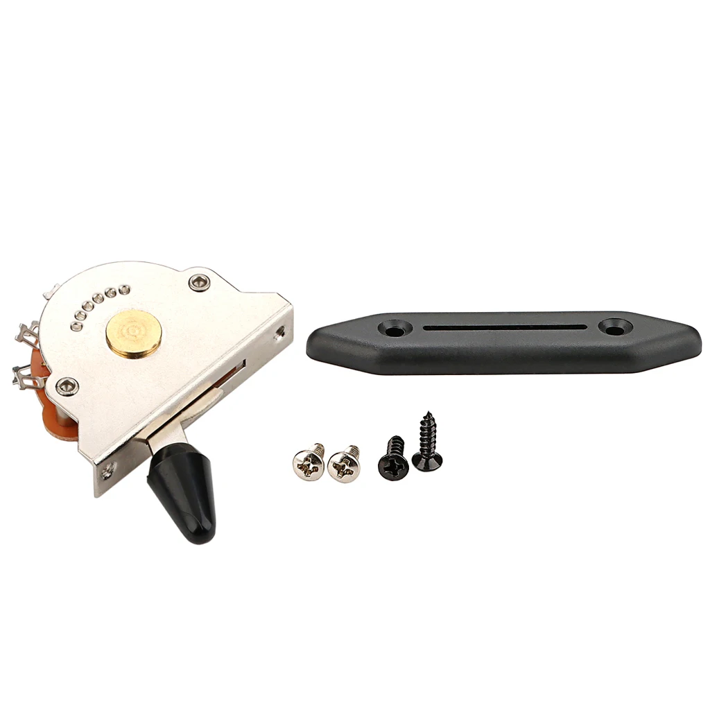 1 Set Alloy 5-Way Toggle Switch Electric Pickup Lever Selector Replacement Versatile Sturdy Panel Cover Plate Easy Installation
1 Set Alloy 5-Way Toggle Switch Electric Pickup Lever Selector Replacement Versatile Sturdy Panel Cover Plate Easy Installation