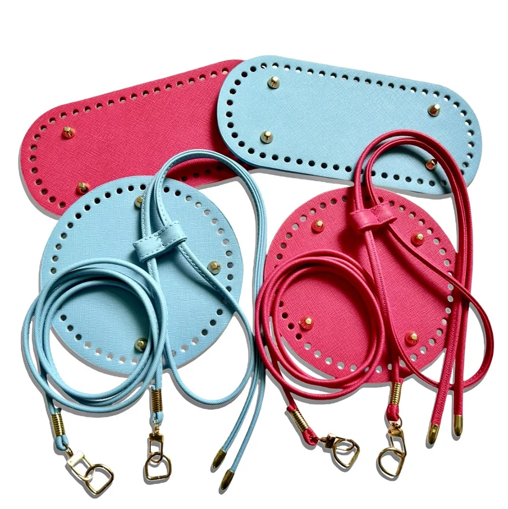 New DIY Cloth Bag Accessories Bag Strap Bottom Drawstring Leather Accessories Straw Woven Bag Hand Crocheted Material
New DIY Cloth Bag Accessories Bag Strap Bottom Drawstring Leather Accessories Straw Woven Bag Hand Crocheted Material