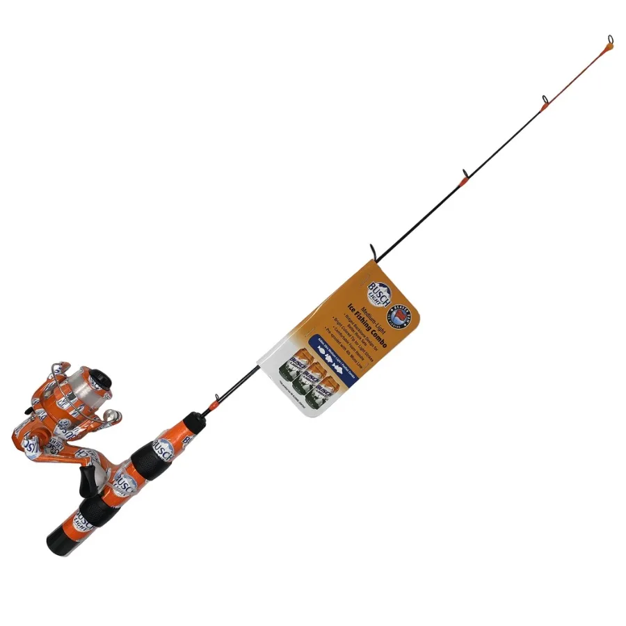 Комплект для рыбалки Beaver Dam BD-BLOE26 Busch Light Ice Rod Reel Combo 26
Комплект для рыбалки Beaver Dam BD-BLOE26 Busch Light Ice Rod Reel Combo 26