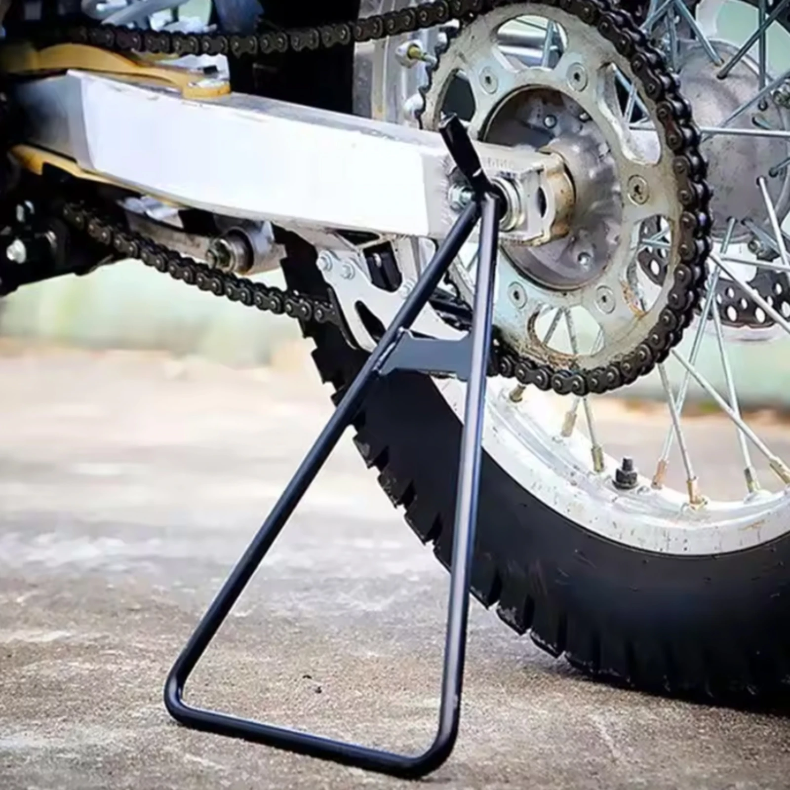 Stable Structure Dirt Bike Universal Motocross Kickstand Heavy-Duty Steel Motorcycle Triangle Side Stand For Most of Motorcycle
Stable Structure Dirt Bike Universal Motocross Kickstand Heavy-Duty Steel Motorcycle Triangle Side Stand For Most of Motorcycle