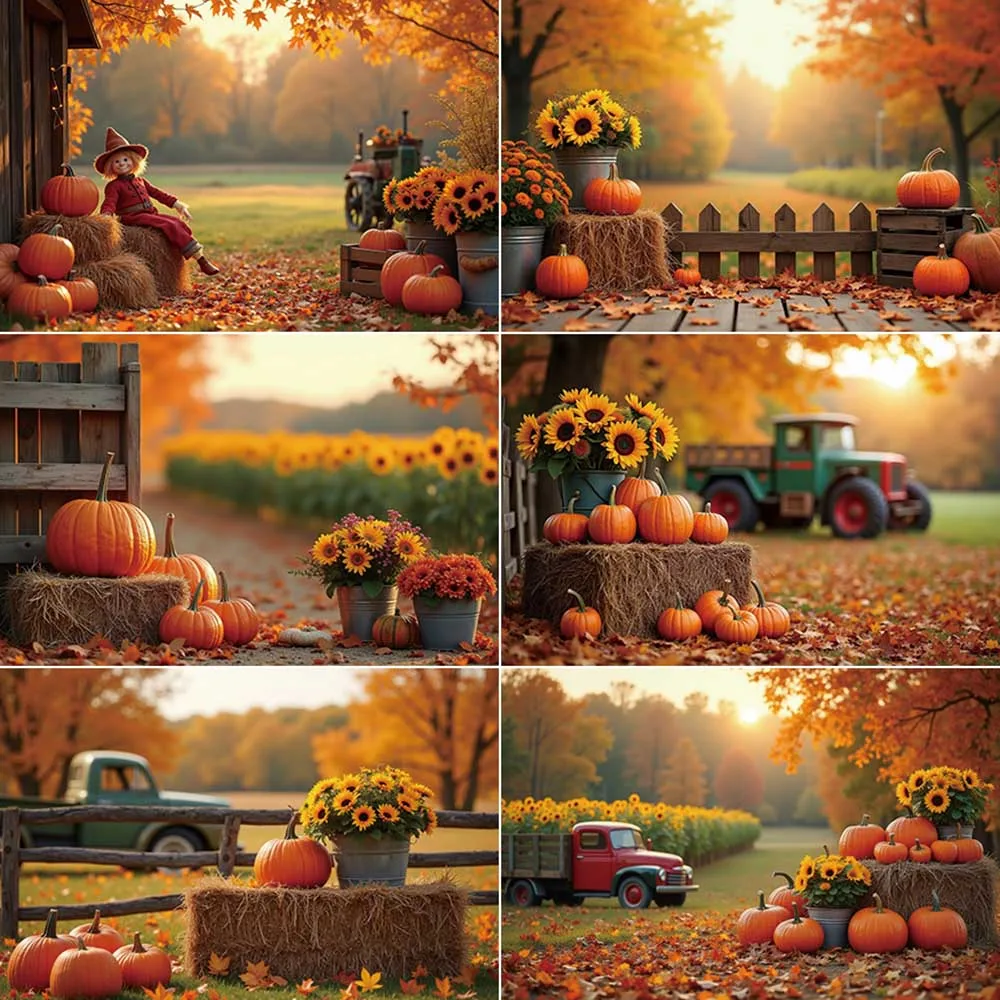 MOON.QG Autumn Harvest Photography Background Farm Sunflower Scarecrow Photozone Backdrop Child Photo Studio Photozone Supplies
MOON.QG Autumn Harvest Photography Background Farm Sunflower Scarecrow Photozone Backdrop Child Photo Studio Photozone Supplies