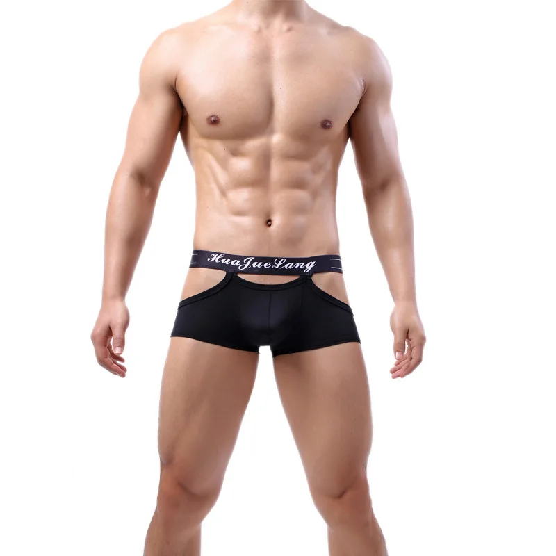Simple D2010 men's underwear hollow breathable ice silk underwear, men's boxer underwear
Simple D2010 men's underwear hollow breathable ice silk underwear, men's boxer underwear