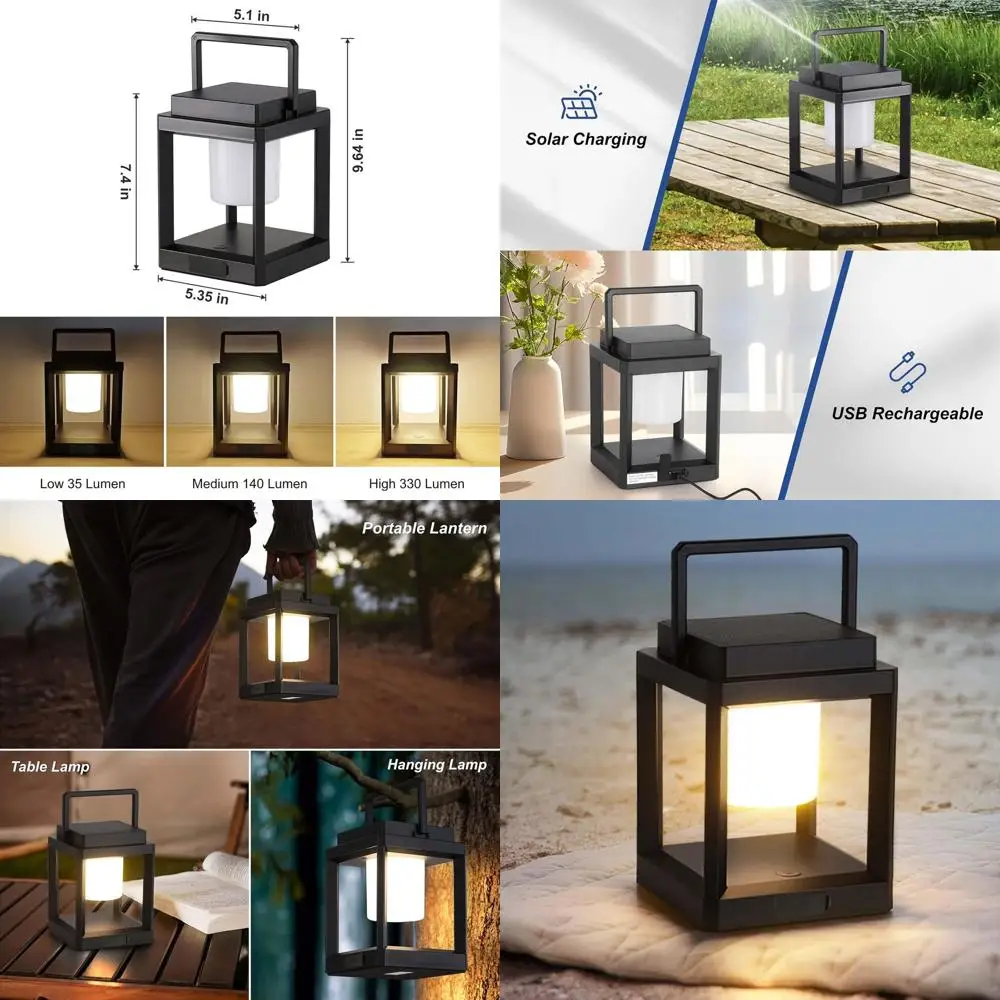 r Lantern Outdoor Table Lamp: Portable Hanging LED Lights - Waterproo Decorative Lights or Patio Camping
r Lantern Outdoor Table Lamp: Portable Hanging LED Lights - Waterproo Decorative Lights or Patio Camping