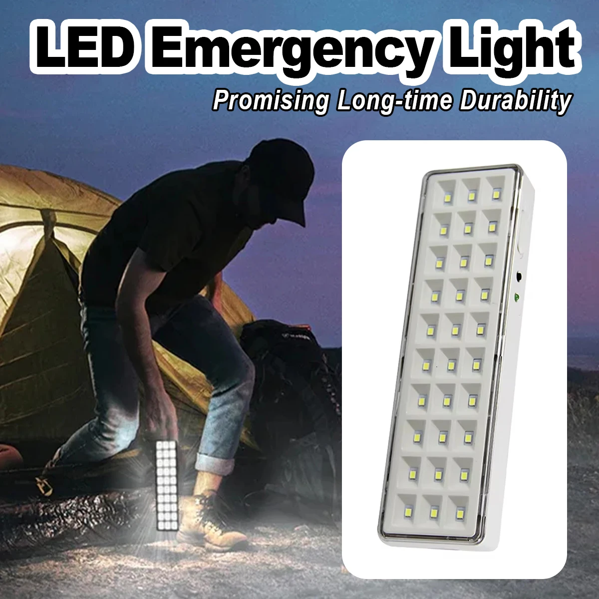 Us/Uk Plug Led Emergency Light Flashing Magnet Work Light Rechargeable For Home Usb 30led Household Portable Three Speed Dimming
Us/Uk Plug Led Emergency Light Flashing Magnet Work Light Rechargeable For Home Usb 30led Household Portable Three Speed Dimming