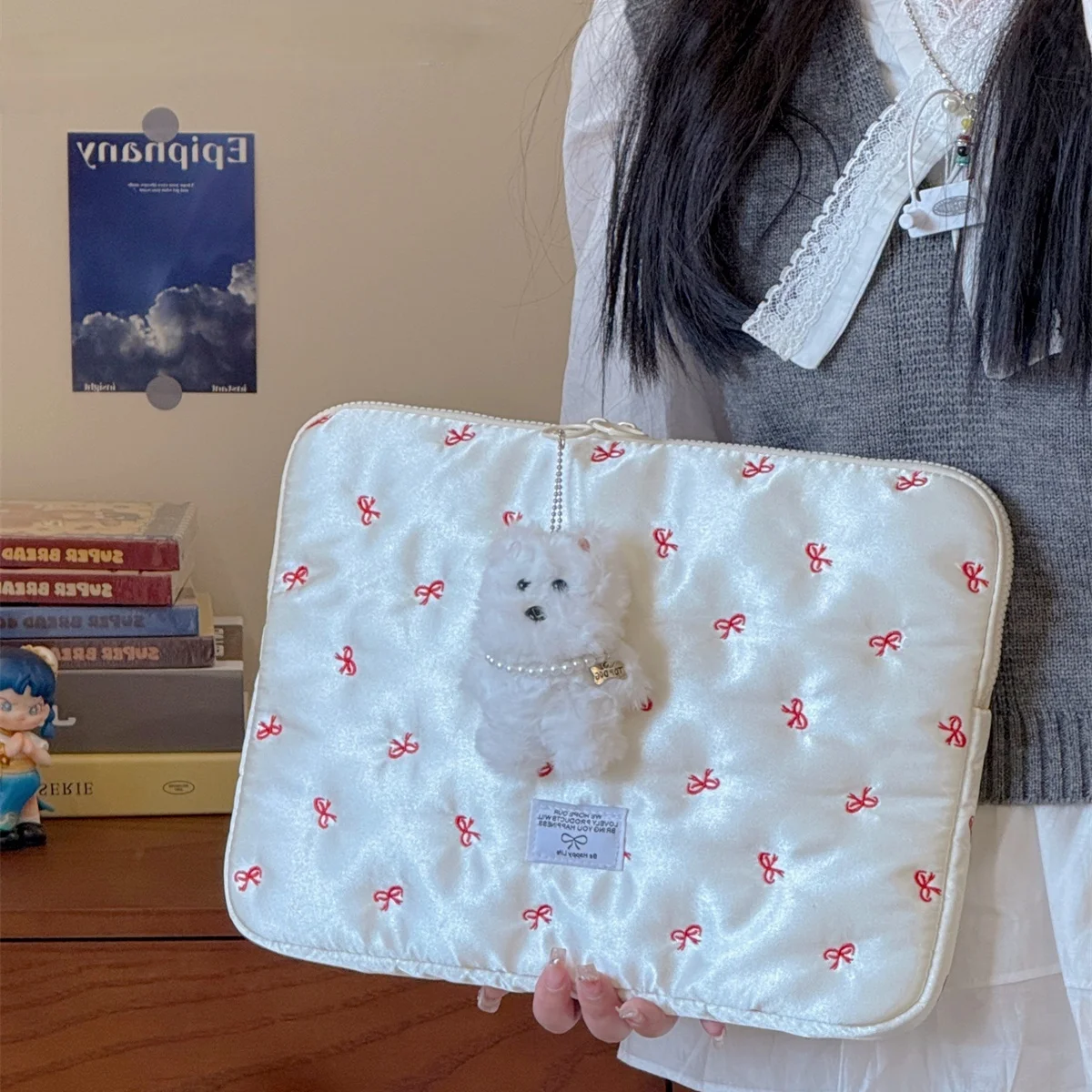 Cute Korean Style Laptop Sleeve For Pad 9.7-11 Mabook Air Pro13 Dell Samsung Huawei 14 14.5 Inch Shockproof Notebook Pouch
Cute Korean Style Laptop Sleeve For Pad 9.7-11 Mabook Air Pro13 Dell Samsung Huawei 14 14.5 Inch Shockproof Notebook Pouch
