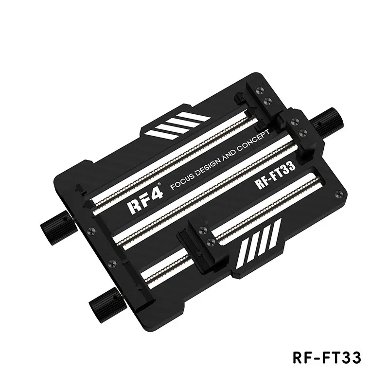 RF4 RF-FT33 Fixture Universal PCB Board Holder Mobile Phone Motherboard IC Chip Glue Removal BGA Soldering Adjustable Clamp
RF4 RF-FT33 Fixture Universal PCB Board Holder Mobile Phone Motherboard IC Chip Glue Removal BGA Soldering Adjustable Clamp