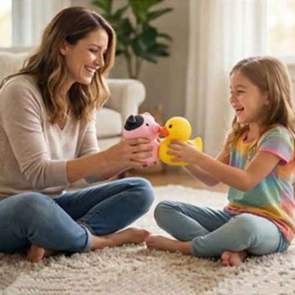 Игрушка-пищалка для собак в виде большой свиньи с функцией сжатия и отверстиями для снятия стресса, издающая громкий звук
Игрушка-пищалка для собак в виде большой свиньи с функцией сжатия и отверстиями для снятия стресса, издающая громкий звук