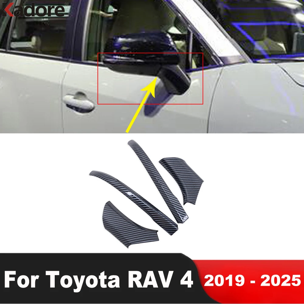 For Toyota RAV4 RAV 4 2019-2022 2023 2024 2025 Carbon Fiber Car Side Door Rearview Mirror Cover Trim Molding Strips Accessories
For Toyota RAV4 RAV 4 2019-2022 2023 2024 2025 Carbon Fiber Car Side Door Rearview Mirror Cover Trim Molding Strips Accessories