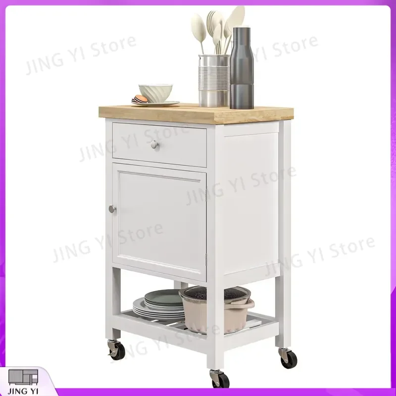 White Wheeled Kitchen Cart with Rubberwood Top and Adjustable Wine Rack Cabinet for Wine Storage Beverage Cooler Organizer
White Wheeled Kitchen Cart with Rubberwood Top and Adjustable Wine Rack Cabinet for Wine Storage Beverage Cooler Organizer