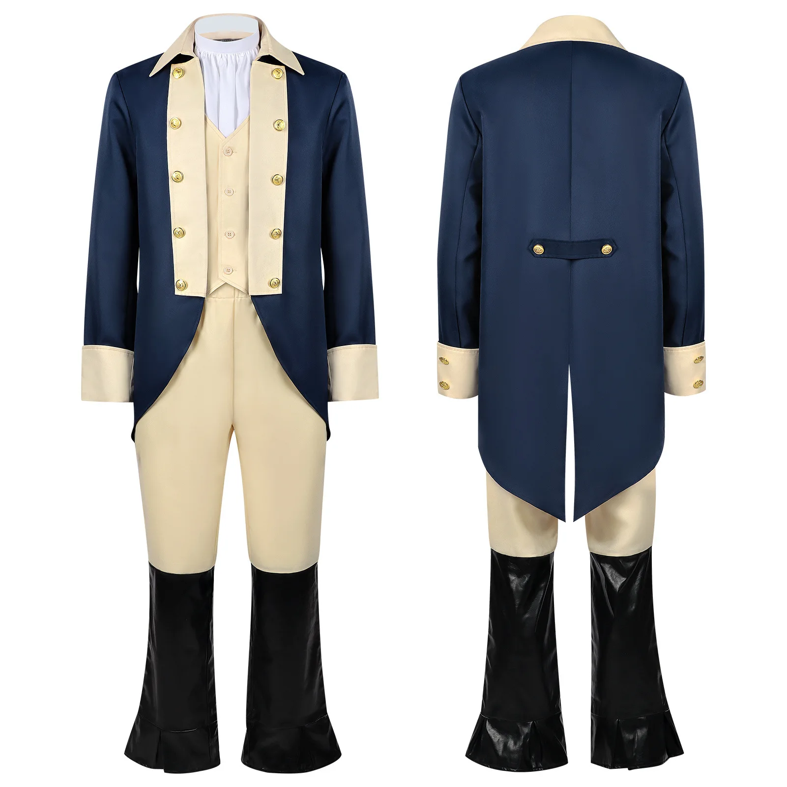 George Washington Cosplay Costume | Hamilton Musical | Men's Retro Military Performance Uniform
George Washington Cosplay Costume | Hamilton Musical | Men's Retro Military Performance Uniform