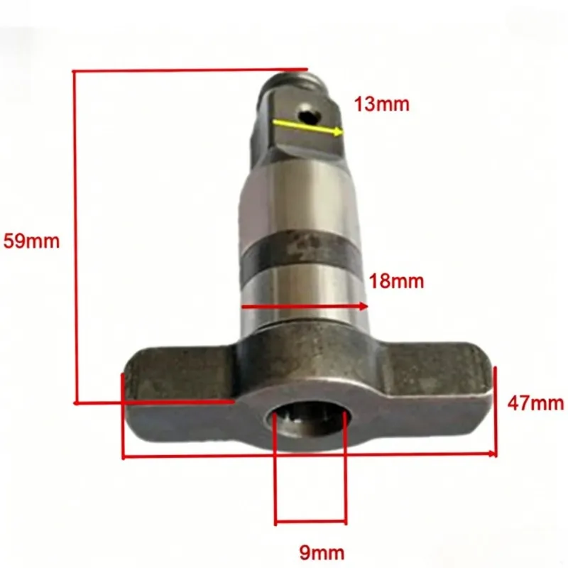 59mm Electric Wrench Shaft Part 13mm Square Head 18mm Spindle Metal Impact Driver Dual Output Batch Head Socket Adapter Joint
59mm Electric Wrench Shaft Part 13mm Square Head 18mm Spindle Metal Impact Driver Dual Output Batch Head Socket Adapter Joint