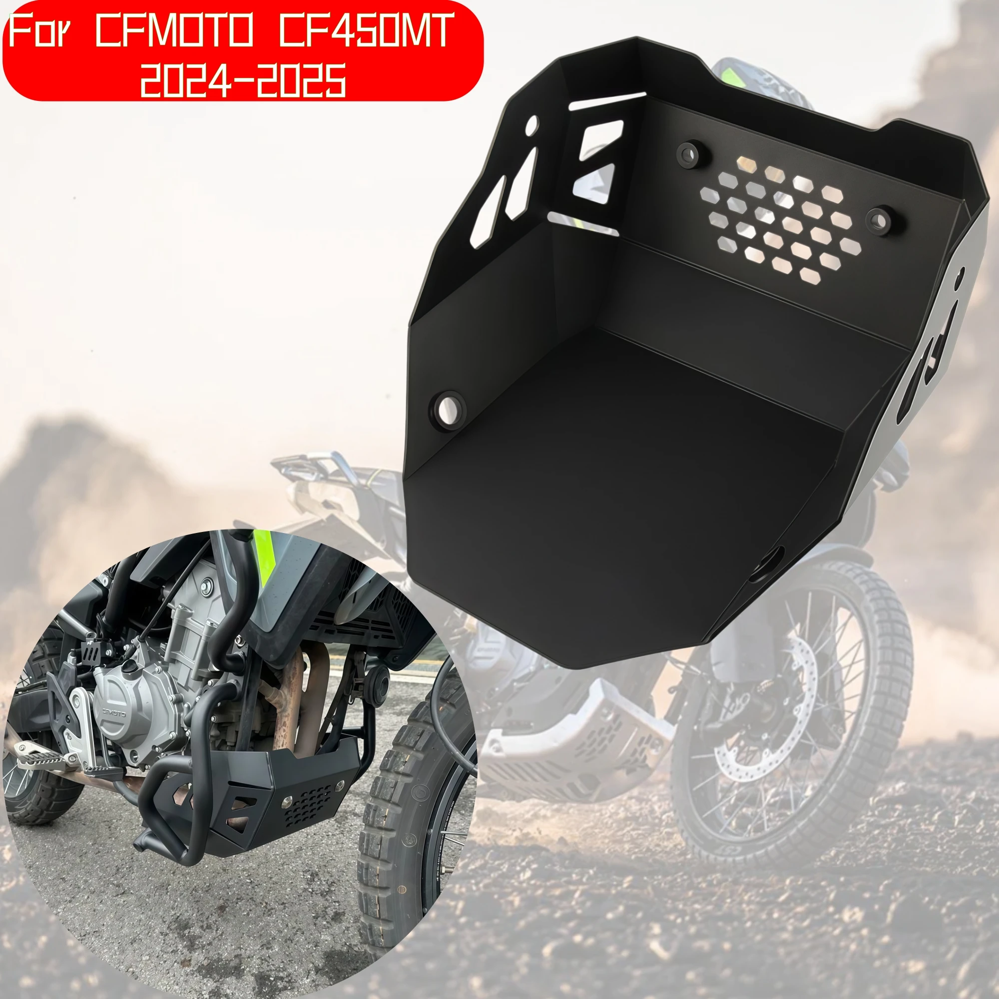 Motorcycle Engine Cover Skid Plate Bash Frame Guard Protection Cover For CFMOTO CF450MT 450MT MT450 2024 2025 Accessories
Motorcycle Engine Cover Skid Plate Bash Frame Guard Protection Cover For CFMOTO CF450MT 450MT MT450 2024 2025 Accessories