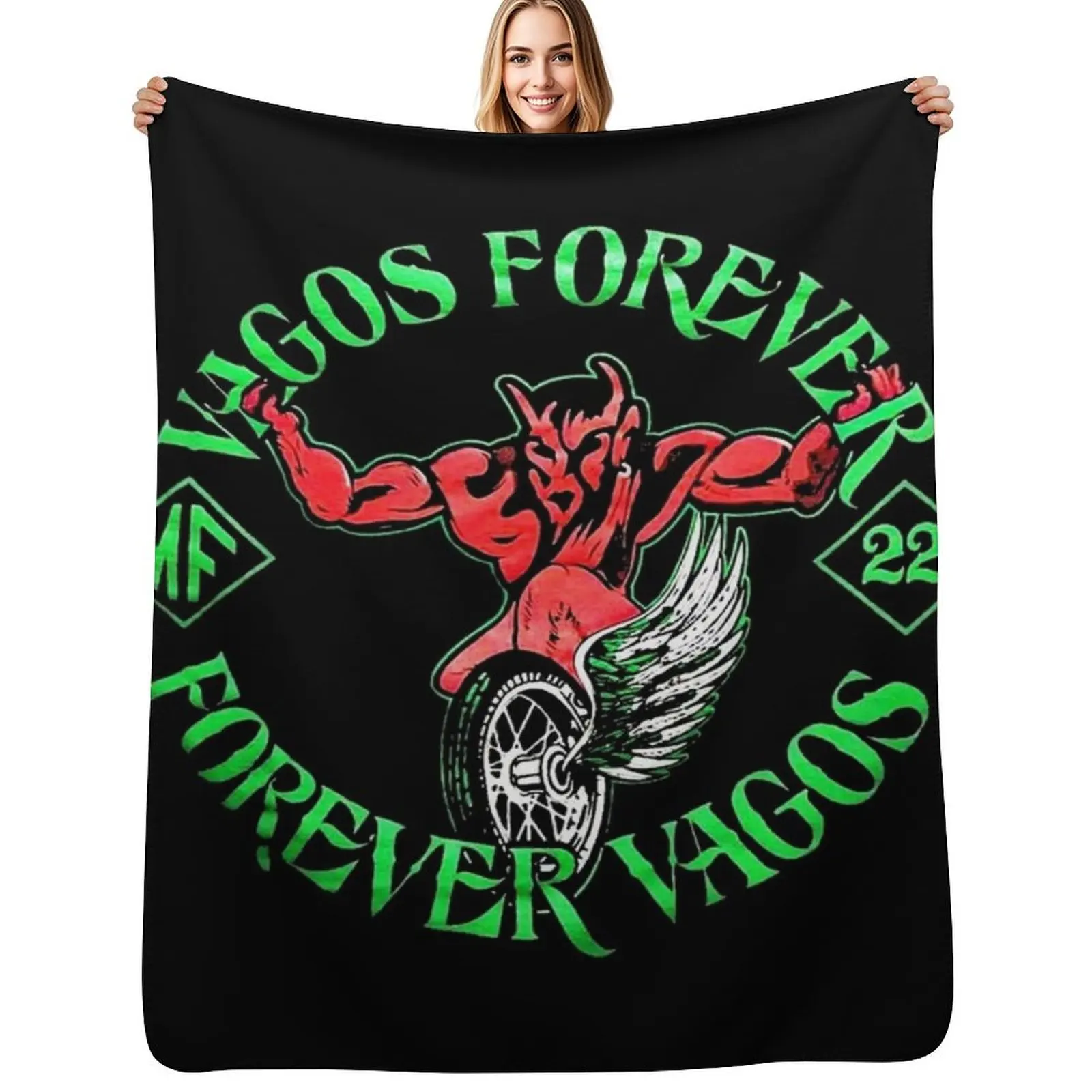 Vagos MC Throw Blanket Lightweight Cozy Blanket for Bed Sofa
Vagos MC Throw Blanket Lightweight Cozy Blanket for Bed Sofa