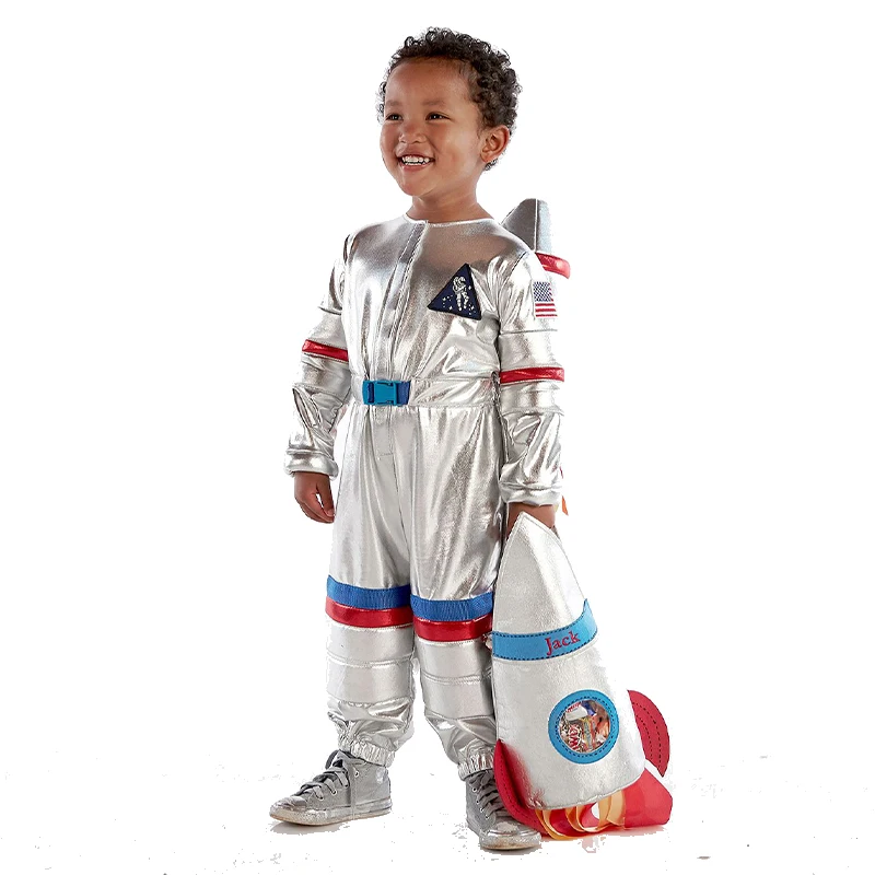 Cosmonaut Space Explorer Suit Carnival Fancy Dress Up World Book Day Outfit Enfants Silver Astronaut Costume New Arrival 2026
Cosmonaut Space Explorer Suit Carnival Fancy Dress Up World Book Day Outfit Enfants Silver Astronaut Costume New Arrival 2026
