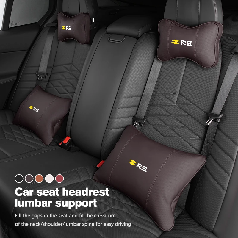Universal Car Seat Headrest Neck Pillow Lumbar Support Cushion For Renault RS Clio Scenic Logan Megane Koleos Sandero Safrane
Universal Car Seat Headrest Neck Pillow Lumbar Support Cushion For Renault RS Clio Scenic Logan Megane Koleos Sandero Safrane